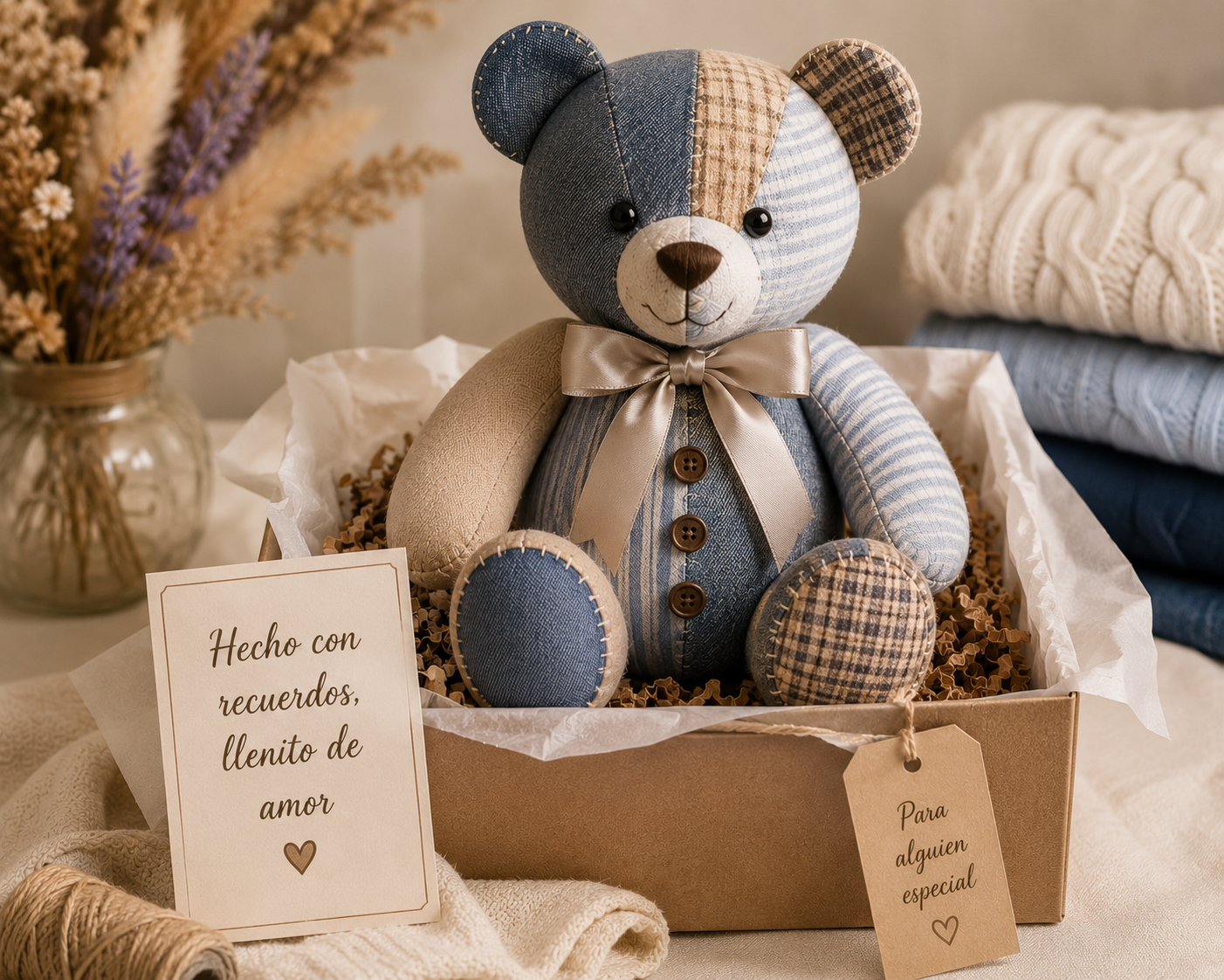 Memory Bear Premium con Bordado Especial