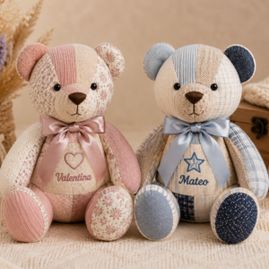 Set de 2 Memory Bears Premium Deluxe