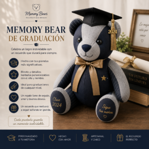 Memory Bear de Graduación