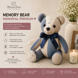 Memory Bear de Ropa de Bebé